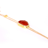 Bee Sharpness Collection South Red Agate Necklace
