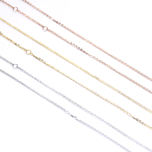 Premium Minimalist 925 Silver Gold-Plated Necklace 