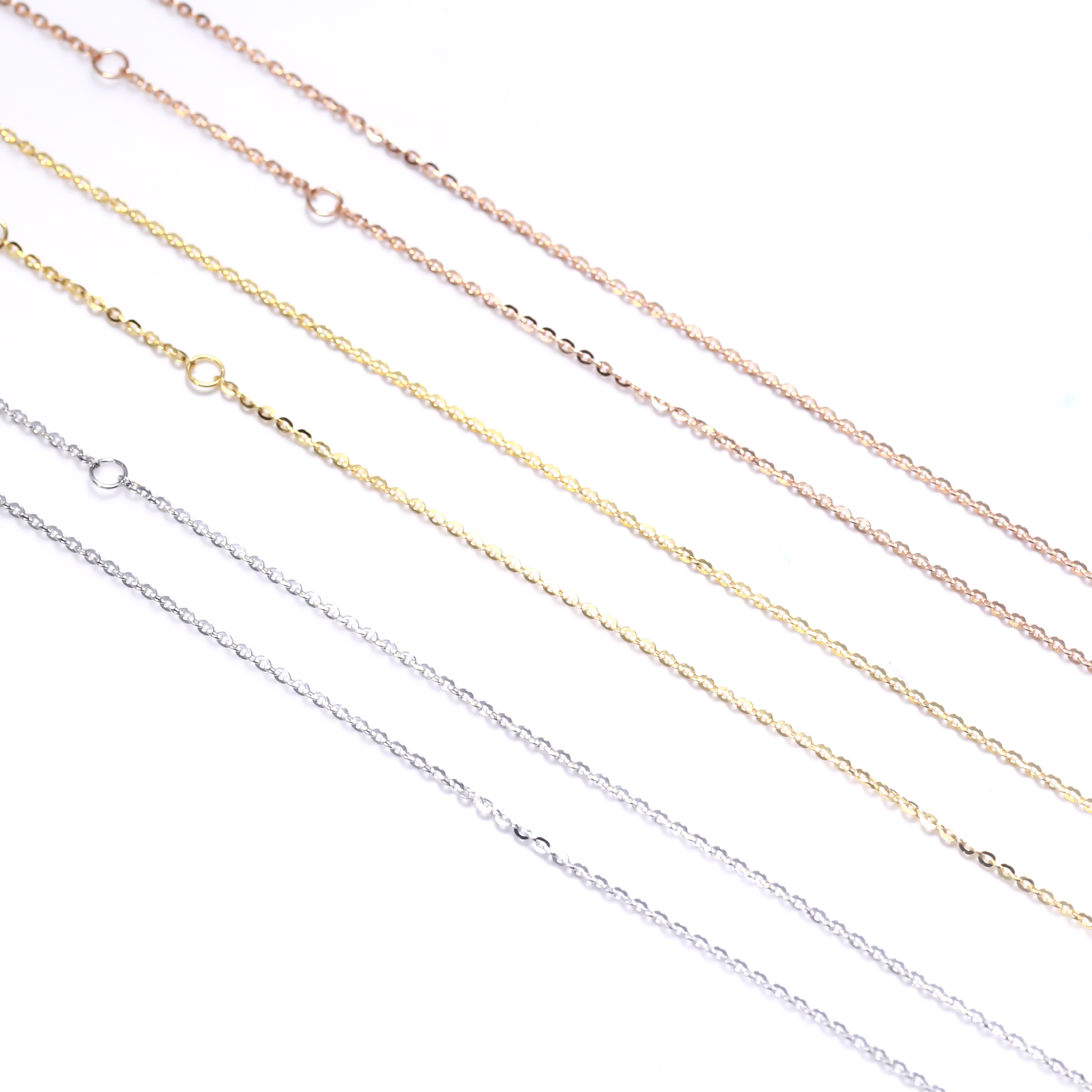 Premium Minimalist 925 Silver Gold-Plated Necklace 