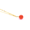 Tea Fruit Collection South Red Agate Nested Chain