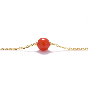 Tea Fruit Collection South Red Agate Bracelet