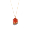 Bee Sharpness Collection South Red Agate Necklace