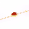 Bee Sharpness Collection South Red Agate Necklace