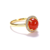 Morning Radiance Collection South Red Agate Ring