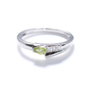 Spring Breeze Collection 925 Silver Peridot Ring