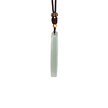Hetian Jade Collection Hetian Jade Light Greenish White Jade Peace and Tranquility Plaques
