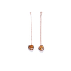 Shifang Collection Natural Crystal Earring（Long chain）