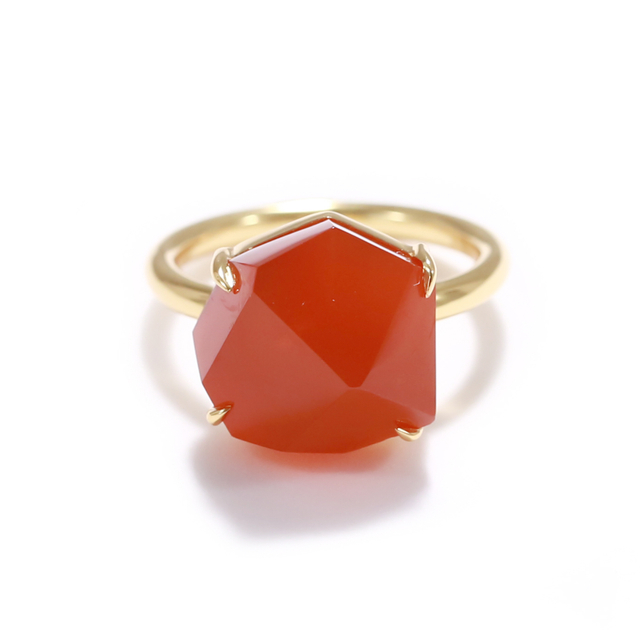 Bee Sharpness Collection South Red Agate Ring