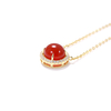 Morning Radiance Collection South Red Agate Necklace