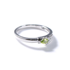 Spring Breeze Collection 925 Silver Peridot Ring