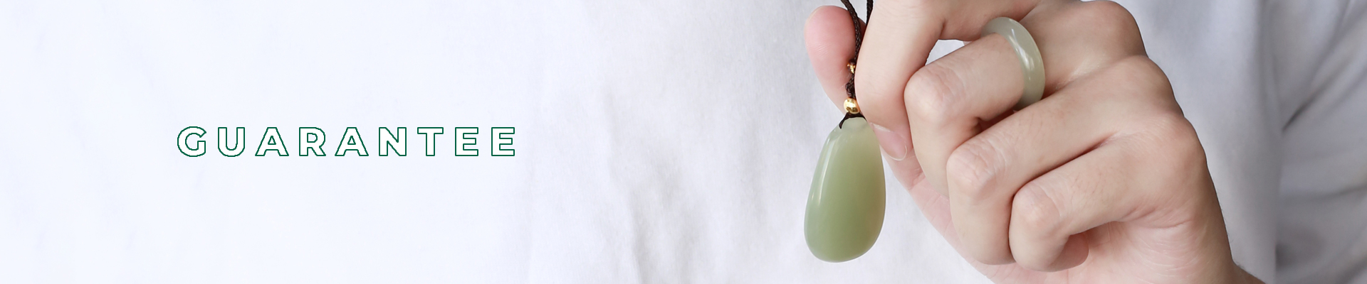 Natural Jade Pendant Display