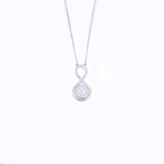 "8" Character Collection Hetian Jade Necklace(Nephrite）