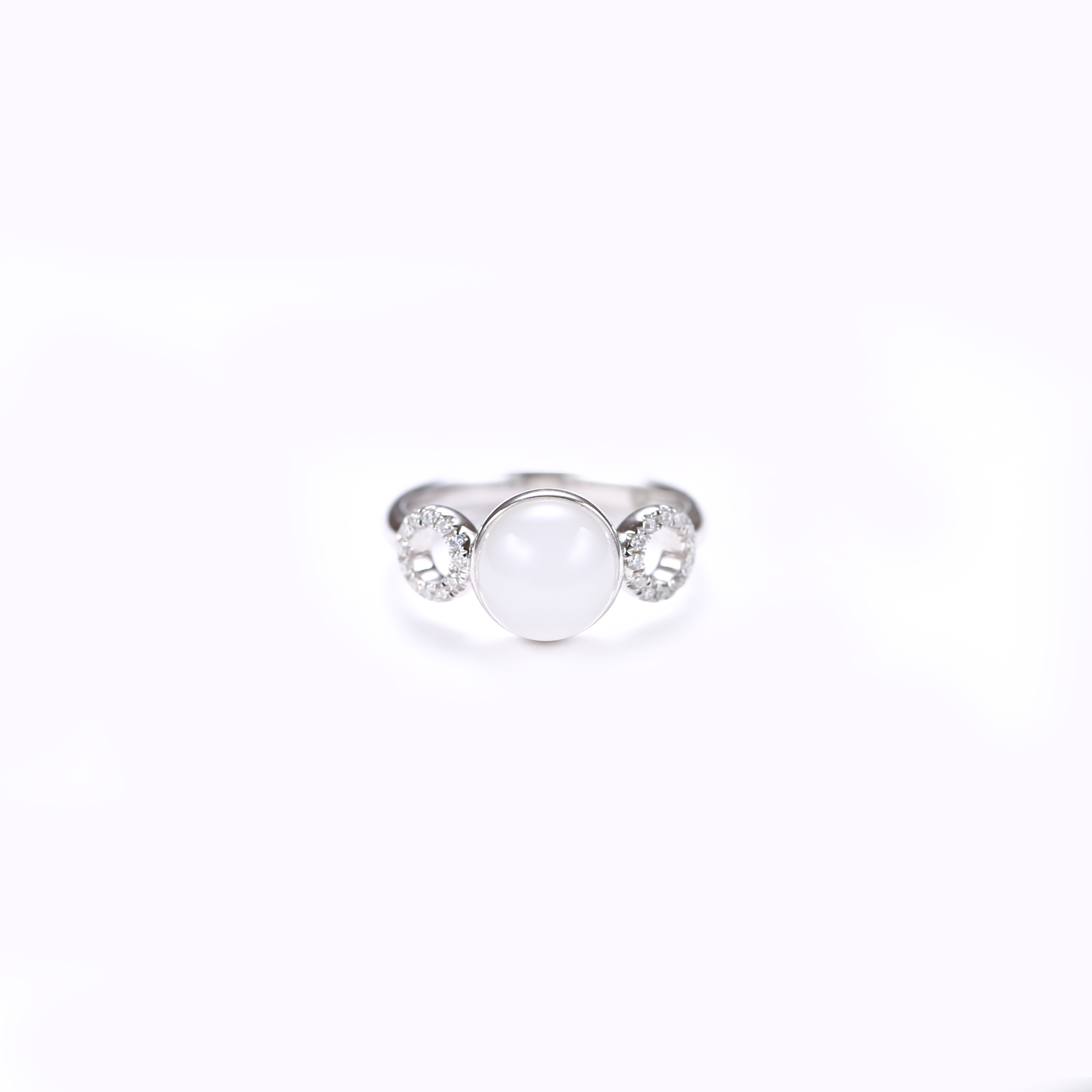 Morning Dew Collection Hetian Jade Limited Edition Ring(Nephrite）