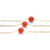 Tea Fruit Collection South Red Agate Bracelet