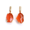 Bee Sharpness Collection South Red Agate Earring