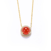 Morning Radiance Collection South Red Agate Necklace