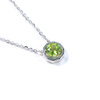 Shifang Collection Natural Colored Gemstones​ Peridot Necklace