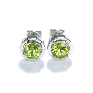 Shifang Collection Natural Colored Gemstones​ Earring stud