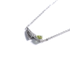Spring Breeze Collection 925 Silver Peridot Necklace