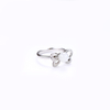 Butterfly Dance Collection Hetian Jade Ring(Nephrite）
