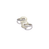 Ling Long Collection Hetian Jade Earring(Nephrite）