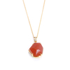 Bee Sharpness Collection South Red Agate Necklace