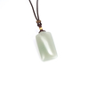 Hetian Jade Collection Hetian Jade Light Greenish White Jade Peace and Tranquility Plaques