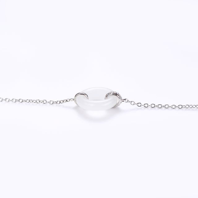 Ling Long Collection Hetian Jade Bracelet(Nephrite）