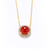Morning Radiance Collection South Red Agate Necklace