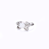 Butterfly Dance Collection Hetian Jade Ring(Nephrite）