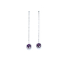 Shifang Collection Natural Crystal Earring（Long chain）
