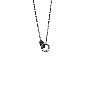 Shifang Collection 925 Silver Duo Necklace 