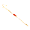 Bee Sharpness Collection South Red Agate Bracelet
