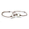 Hetian Jade Collection Hetian Jade Light Greenish White Jade Handcrafted Rope