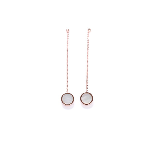 Shifang Collection Pearl Long Chain Earring