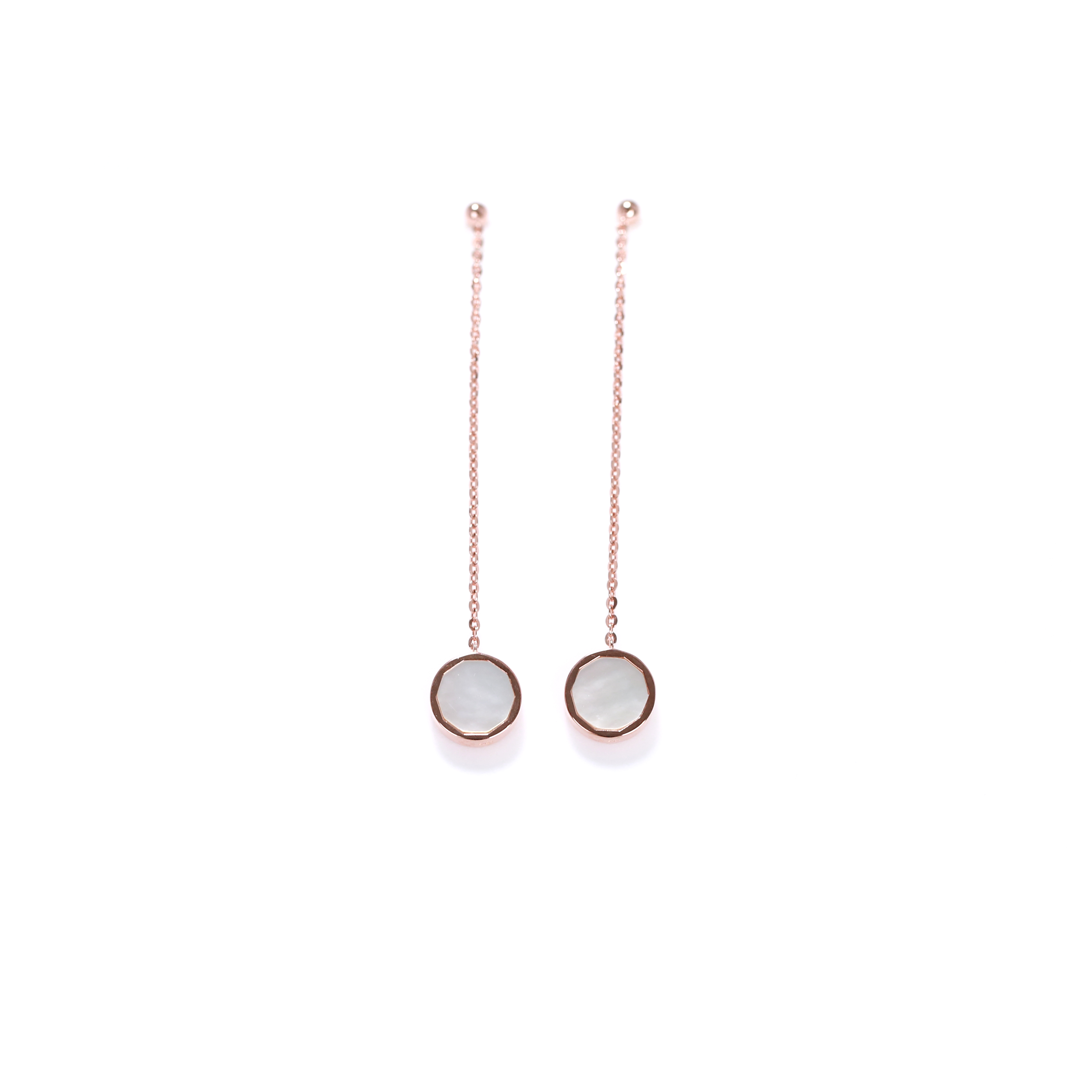 Shifang Collection Pearl Long Chain Earring