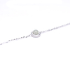 Premium Shifang Collection 925 Silver Light Greenish White Hetian Jade Bracelet