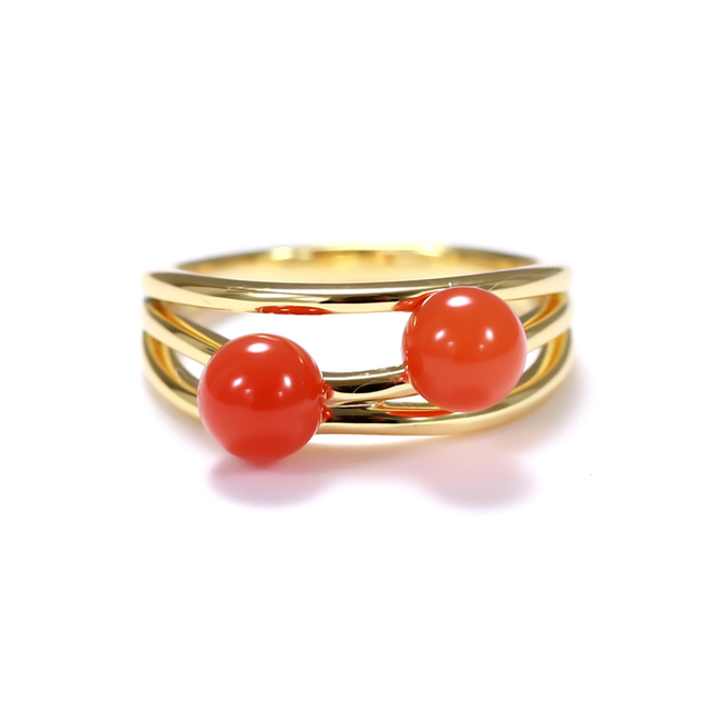 Tea Fruit Collection South Red Agate Ring