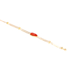 Bee Sharpness Collection South Red Agate Bracelet