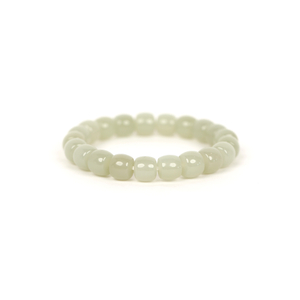Hetian Jade Collection Bead Bracelet L Size