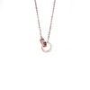 Shifang Collection 925 Silver Duo Necklace 