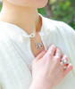 Butterfly Dance Collection Hetian Jade Necklace(Nephrite）