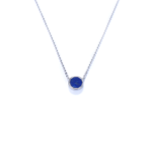 Shifang Collection Lapis Lazuli 925 Silver Necklace