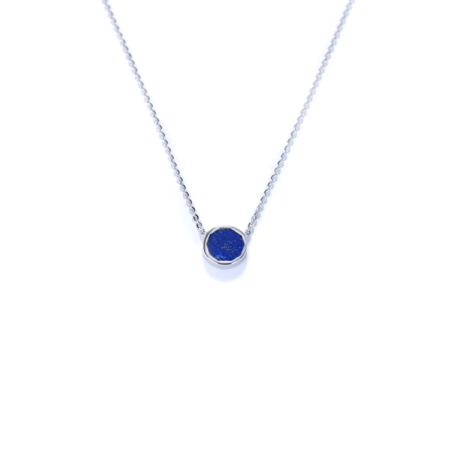 Shifang Collection Lapis Lazuli 925 Silver Necklace