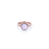 Shifang Collection Pearl 925 Silver Rose Gold-Plated Ring