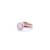 Shifang Collection Pearl 925 Silver Rose Gold-Plated Ring