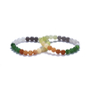 Hetian Jade Collection Multi-Stone Mixed Hetian Jade Beaded Bracelet