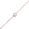 Shifang Collection Pearl 925 Silver Rose Gold-Plated Bracelet