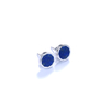 Shifang Collection Lapis Lazuli 925 Silver Earring Stud