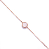 Shifang Collection Pearl 925 Silver Rose Gold-Plated Bracelet